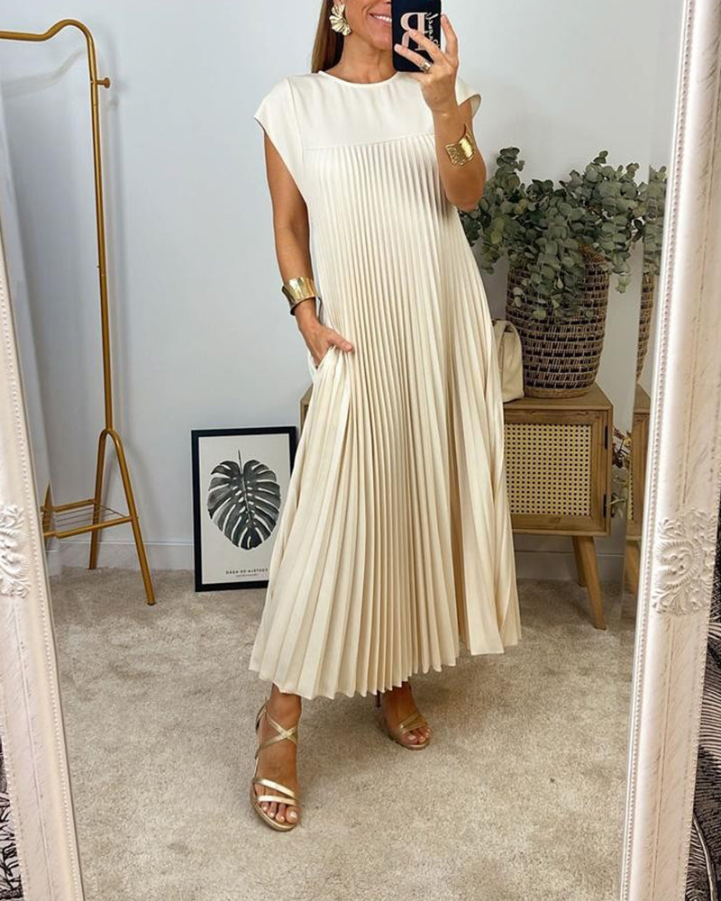 Isabella | Elegante Plissé Kjole