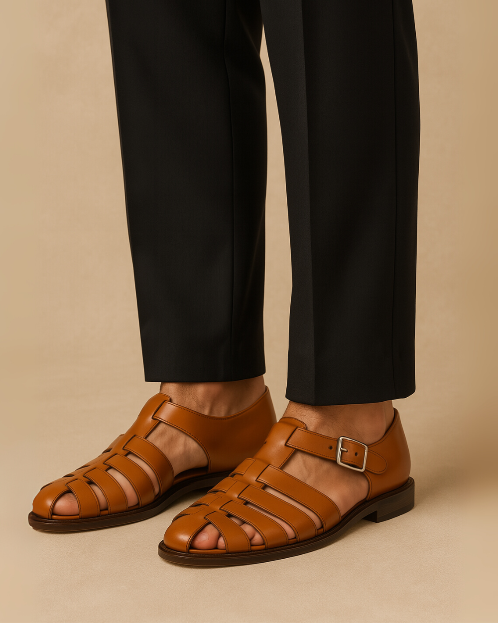 Giovanni | Luksus Lærsandal