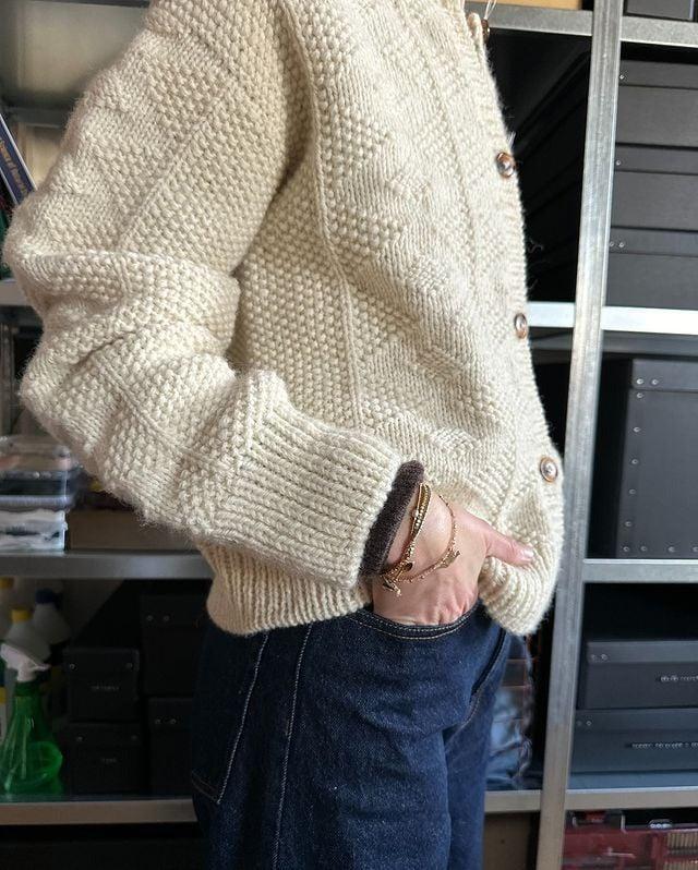 Pauline  | Strukturert cardigan