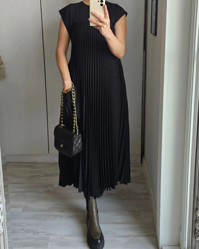Isabella | Elegante Plissé Kjole