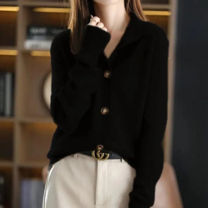Greta | Varm strikket cardigan