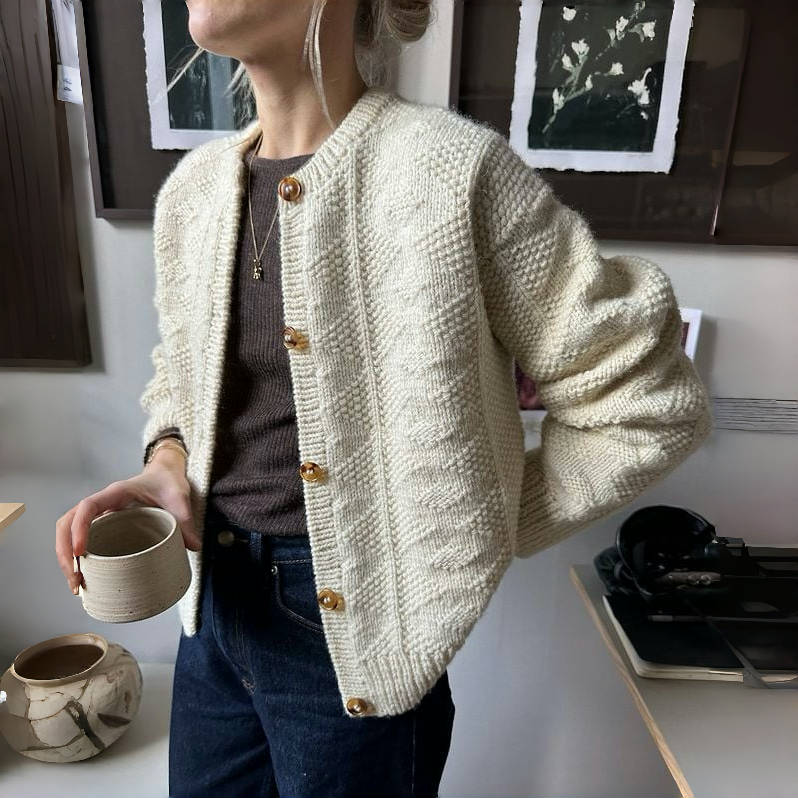 Pauline  | Strukturert cardigan