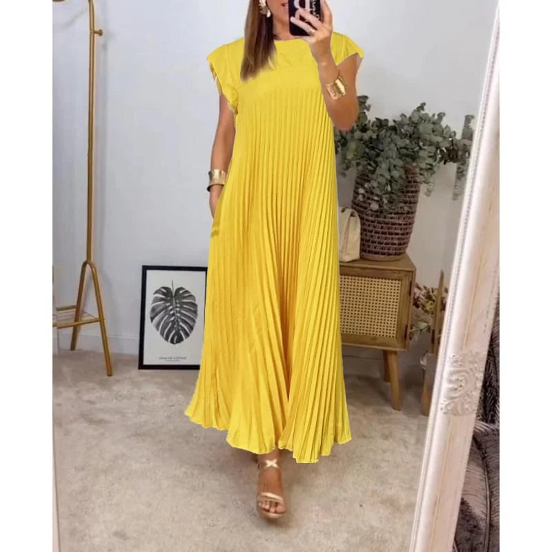 Isabella | Elegante Plissé Kjole