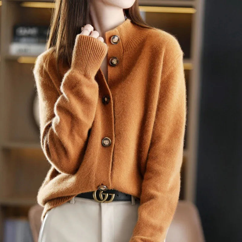 Greta | Varm strikket cardigan