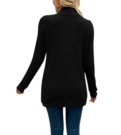 Sigrid | Myk Ribbestrikket Cardigan