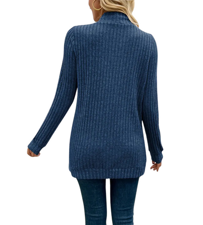 Sigrid | Myk Ribbestrikket Cardigan