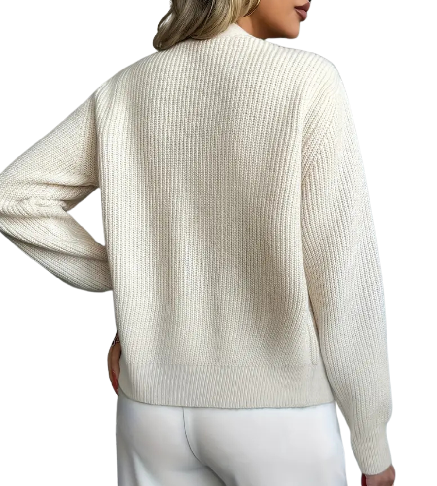 Selina | Klassisk Strikket Cardigan