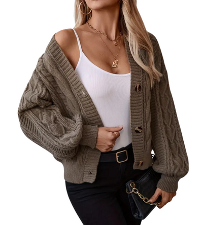 Camilla | Flettestrikket Cardigan