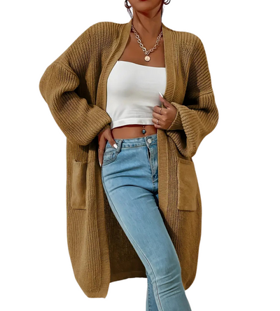 Liv | Lang Cardigan med Lommer