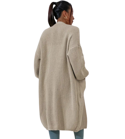 Liv | Lang Cardigan med Lommer