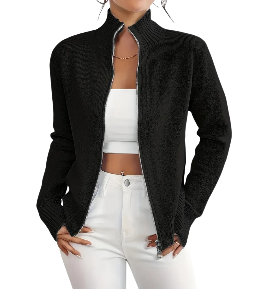 Desire | Praktisk Zip Cardigan