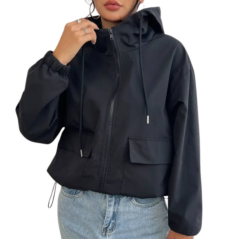 Nova | Vindtett Cropped Jakke