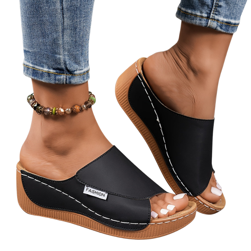 Elvira | Platåsandal Med Løft