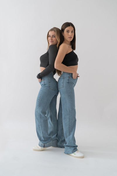 Nina | Smale flairjeans