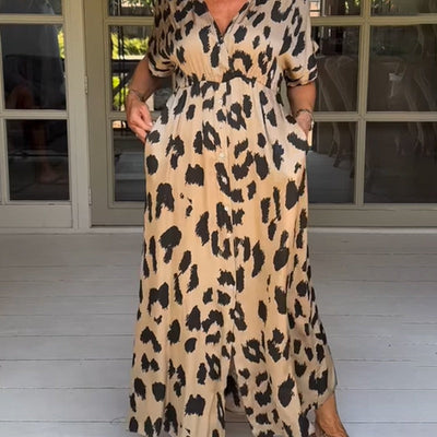 Celine | Leopardmønstret kjole