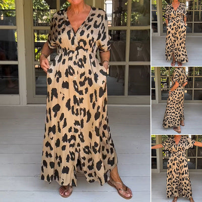Celine | Leopardmønstret kjole