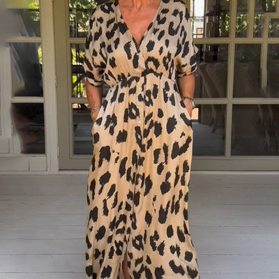 Celine | Leopardmønstret kjole