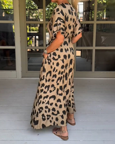 Celine | Leopardmønstret kjole