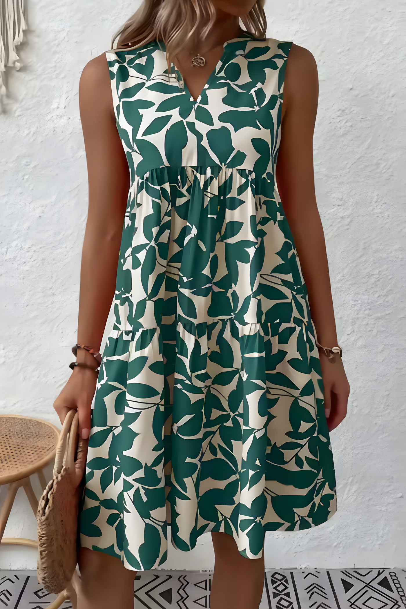Tessa | Sommer Midi Kjole