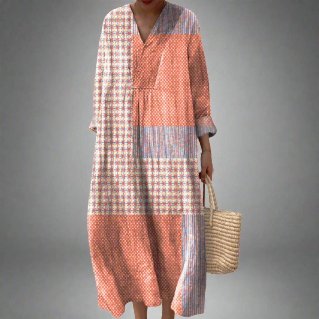Betty™ | Elegant Geometrisk Kjole