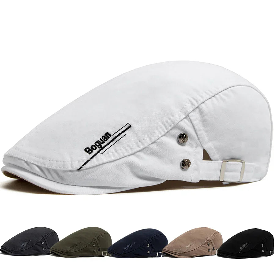 Motehus Oslo | Vintage Caps med Knapdesign