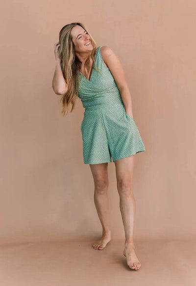 Isabella | Flatterende Badedrakt Med Shorts