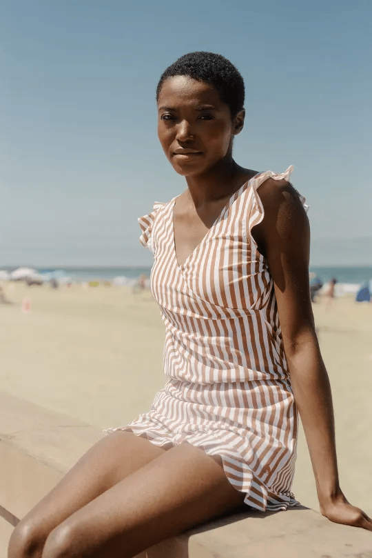 Isabella | Flatterende Badedrakt Med Shorts