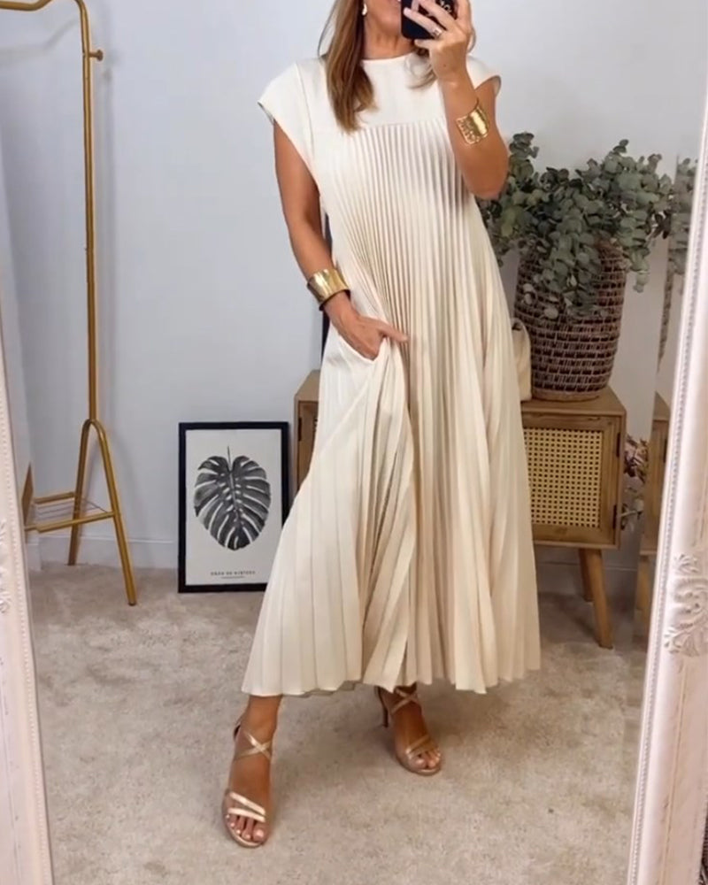 Isabella | Elegante Plissé Kjole